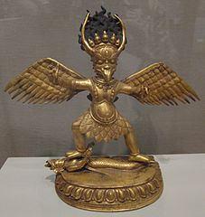 Garuda statue from Nepal.JPG