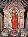 Makara pandol over the image of Lord Buddha.jpg